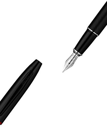 Scrikss Noble 35 Dolma Kalem M Uç Mat Siyah