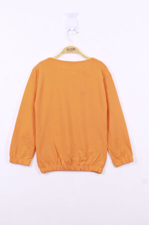 Toontoy Kız Çocuk Weekend Baskılı Tişört