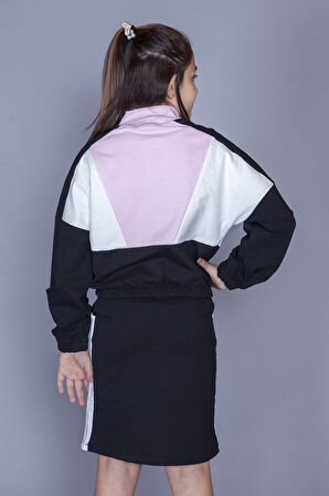 Toontoy Kız Çocuk Garnili Etekli Takım