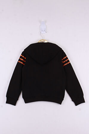 Toontoy Erkek Çocuk Keep Active Baskılı Sweatshirt