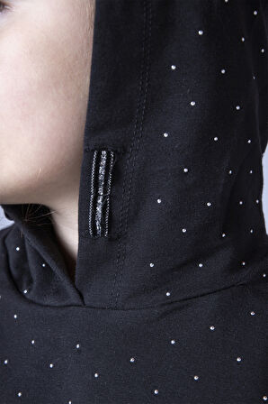 Toontoy Kız Çocuk Taş İşlemeli Sweatshirt 