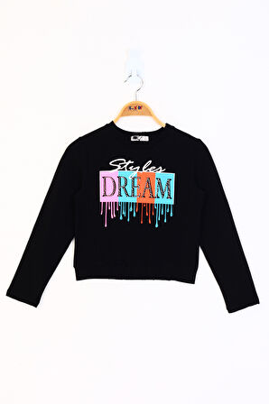 Toontoy Kız Çocuk Dream Baskılı Tişört