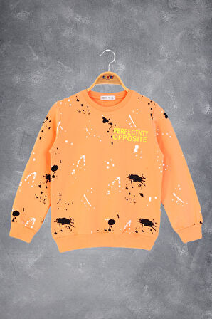 Toontoy Erkek Çocuk Baskılı Sweatshirt