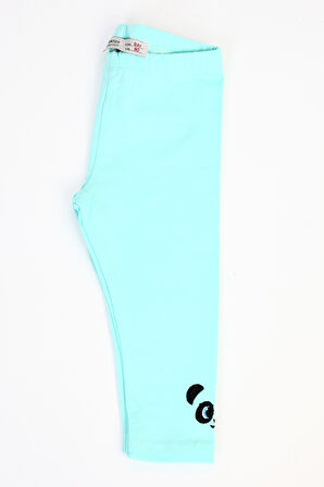 Toontoy Kız Çocuk Paçası Nakışlı Tayt