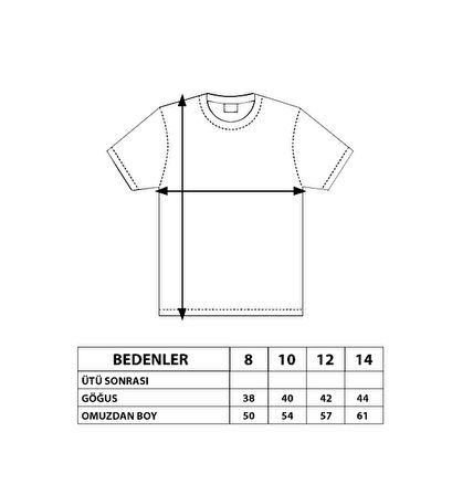 Toontoy Kız Çocuk Renkli Instagram Baskılı Tişört