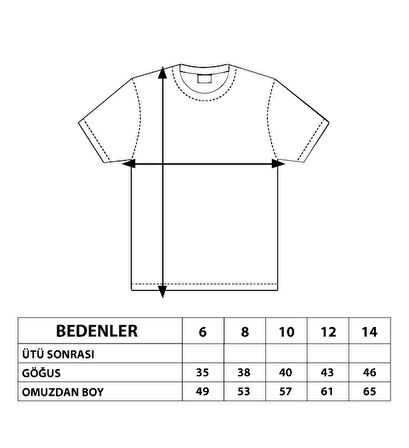 Toontoy Erkek Çocuk Garnili TNTY Nakışlı Tişört