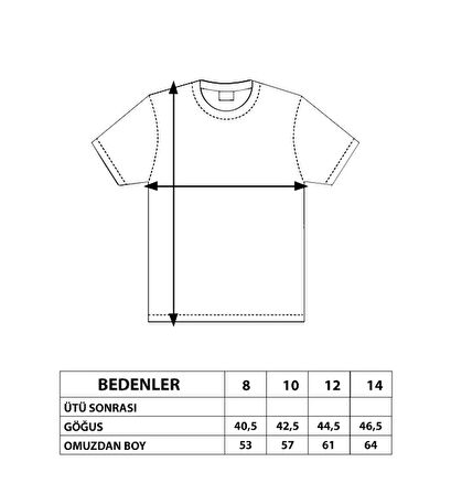 Toontoy Erkek Çocuk Baskılı Cebi Fermuar Kapatmalı Tişört