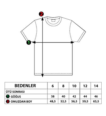 Toontoy Erkek Çocuk Garni Detaylı Baskılı Tişört