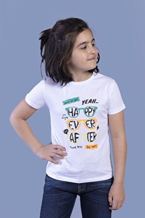 Toontoy Erkek Çocuk Gözlük Baskılı Tişört