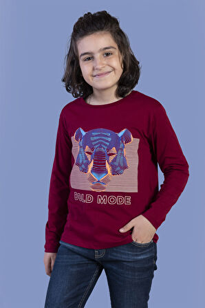 Toontoy Erkek Çocuk Kabartma Baskılı Tişört