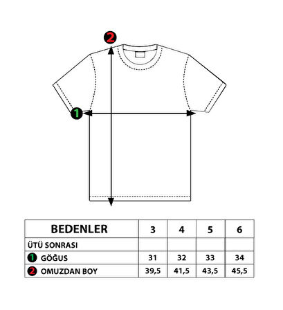 Toontoy Kız Çocuk Çanta Baskılı Tişört