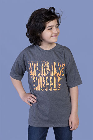 Toontoy Erkek Çocuk Yazı Baskılı Tişört