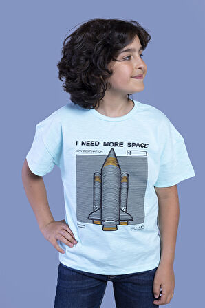 Toontoy Erkek Çocuk Kabartma Baskılı Tişört