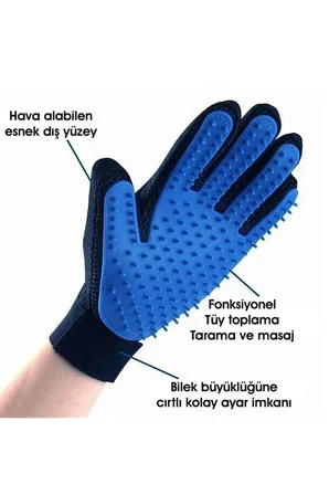 Kedi Ve Köpekler Için Tüy Toplama Eldiveni XL