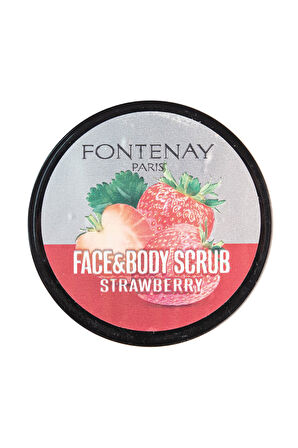 Fontenay Face And Body Yüz Ve Vücut Için Peeling Etkili Scrub Yüz Maskesi Çilekli 350ML