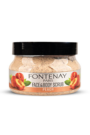 Fontenay Face And Body Yüz Ve Vücut Için Peeling Etkili Scrub Yüz Maskesi Şeftali 350ML