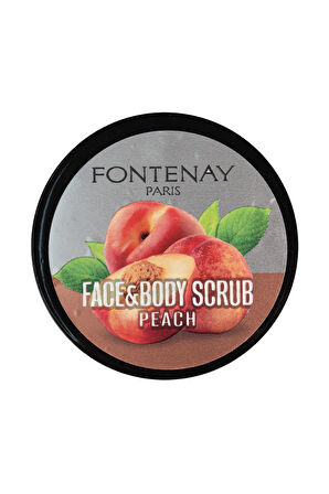 Fontenay Face And Body Yüz Ve Vücut Için Peeling Etkili Scrub Yüz Maskesi Şeftali 350ML