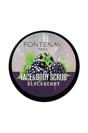 Fontenay Face And Body Yüz Ve Vücut Için Peeling Etkili Scrub Yüz Maskesi Böğürtlen 350ML