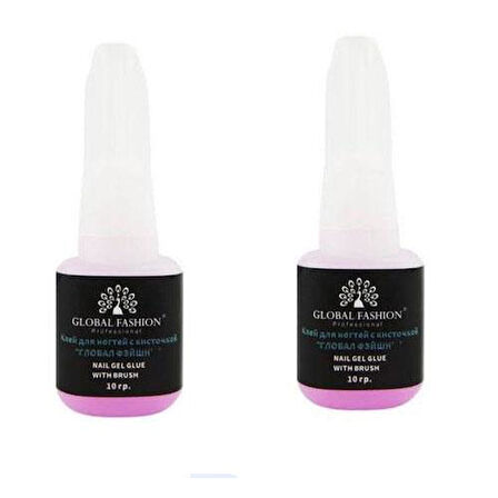 Fontenay Global Fashion Nail Gel Glue From Global Fashion 10 Gram 2'Li Set