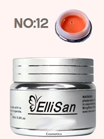 Fontenay Ellisan Protez Tırnak Jeli - Builder Gel 56 Gram - No:012