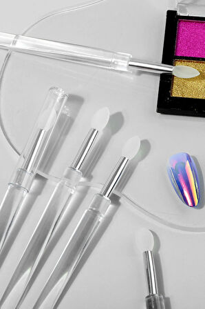Fontenay Silikon Ruj Dudak Fırçası Pürüzsüz Dudak Boyama Aparatı & Tırnak Nail Art Ombre Silikonu
