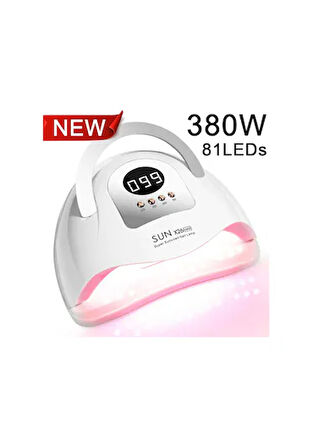 Fontenay SUN X 26 UV LED TIRNAK KURUTUCU 380 W 81 UV LED PROTEZ TIRNAK KALICI OJE KURUTMA MAKİNESİ