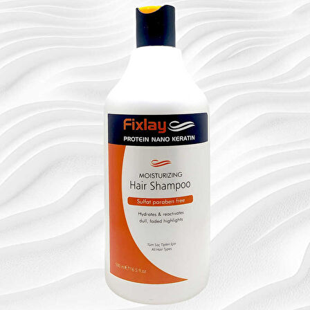 Fontenay FixLay Keratin Tuzsuz Şampuan 500ML