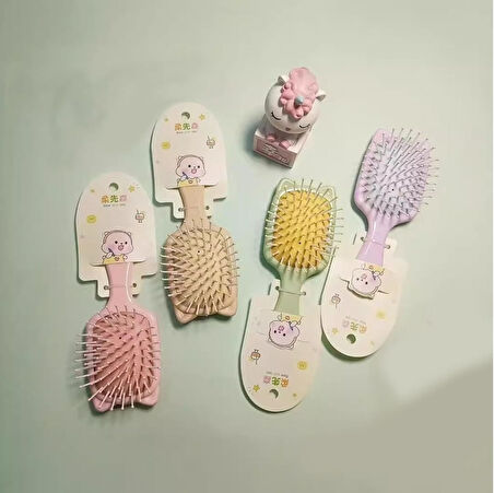 Fontenay Bebek Tarağı Bebek Saç Fırçası Mor Renk