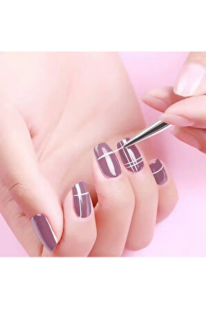 Fontenay Çift Taraflı Nail Art Fırça