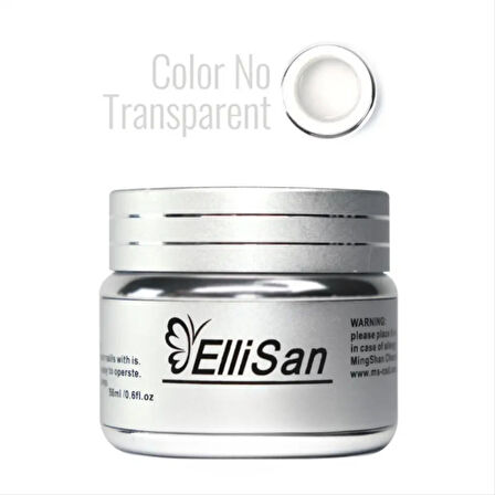 Fontenay Ellisan Protez Tırnak Jeli - Builder Gel 56 Gram - No: Transparent