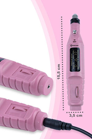 Fontenay Elektrikli Tırnak Törpü Seti Manikür Pedikür Protez Tırnak Ayak Nasır Mantar Freze Makinesi