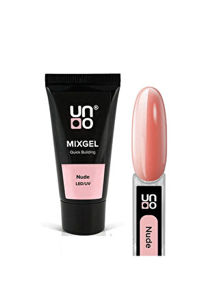 Fontenay Uno Poly Jel Nude 30G+Protez Tırnak Tips Üst Form Jel Tips +BaseCoat-TopCoat-Primer