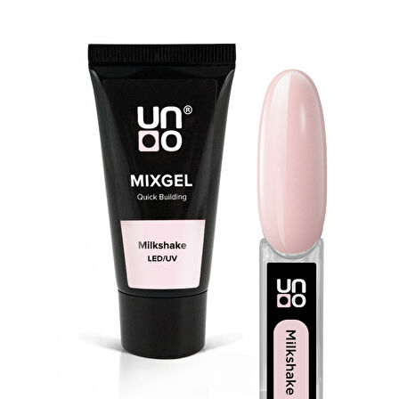 Fontenay Uno PolyJel MilkShake 30G+ProtezTırnak Tips ÜstForm JelTips+BaseCoatTopCoatPrimerDehydrator