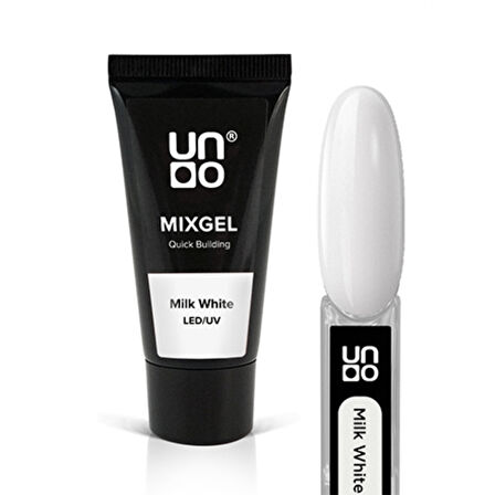 Fontenay Uno PolyJel MilkWhite 30G+ProtezTırnak Tips ÜstForm JelTips+BaseCoatTopCoatPrimerDehydrator