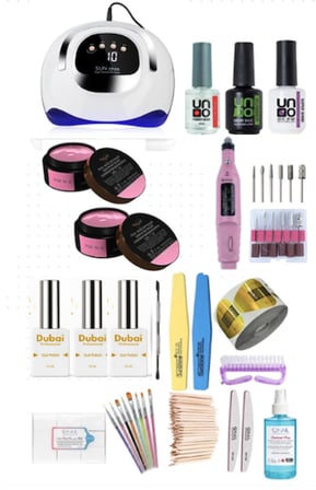Profesyonel Protez Tırnak Başlangıç Seti Nail Studio Deluxe Set