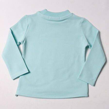 Toontoy Kız Çocuk Sweatshirt Eldiven Nakışlı