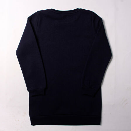 Tonotoy Kız Çocuk New Life Varak Baskılı Cepli Sweatshirt
