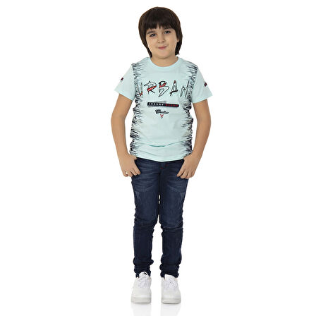 Toontoy  Erkek Çocuk t-shirt Çocuk Urban Baskılı