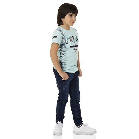 Toontoy  Erkek Çocuk t-shirt Çocuk Urban Baskılı
