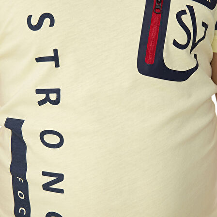 Toontoy Erkek Çocuk T-Shirt Strong Baskılı