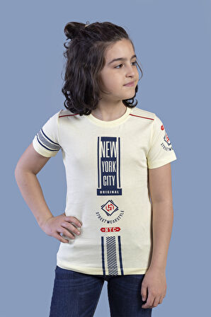 Toontoy Erkek Çocuk T-Shirt New York Cıty Baskı