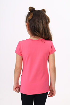 Toontoy  Kız Çocuk T-Shirt Yıldız Baskı