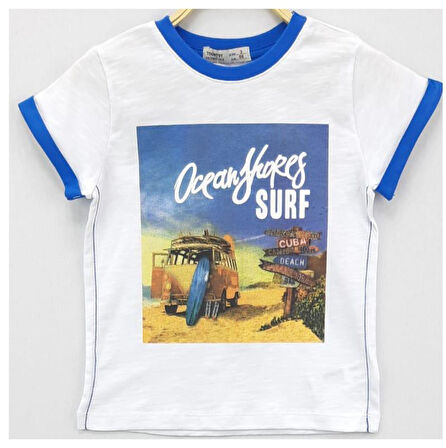 Toontoy Erkek Çocuk Surf Baskı Tişört