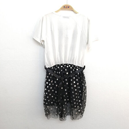 Kız Çocuk Heart Happen Taşlı Kız Elbise