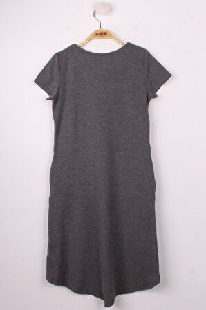 Toontoy Kız Çocuk Yıldız Pullu Elbise