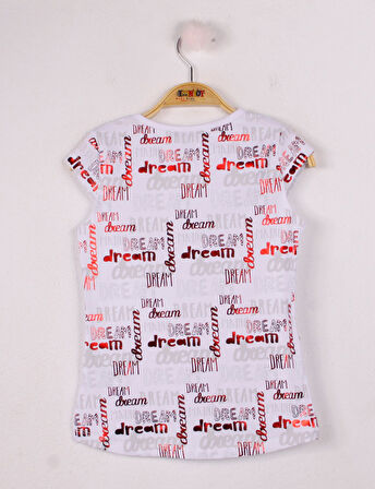 Toontoy Kız Çocuk reamer Nakışlı Tişört