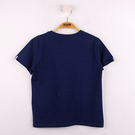 Toontoy Erkek Çocuk Playhard Baskılı Tişört