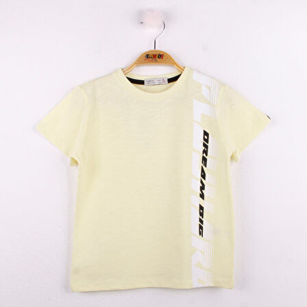 Toontoy Erkek Çocuk Playhard Baskılı Tişört