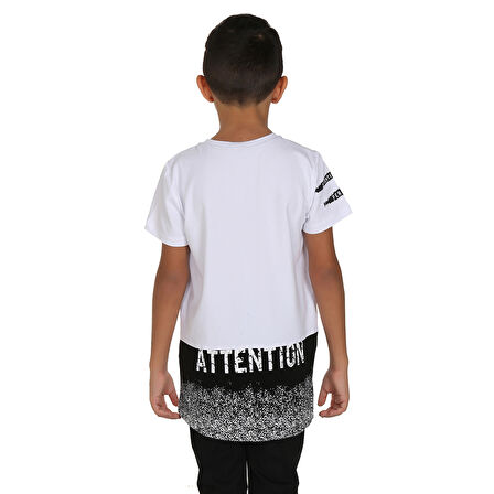 Toontoy Erkek Çocuk Tiger Nakışlı Tişört