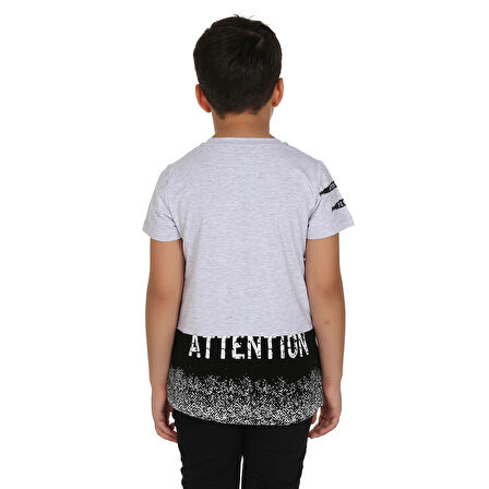 Toontoy Erkek Çocuk Tiger Nakışlı Tişört